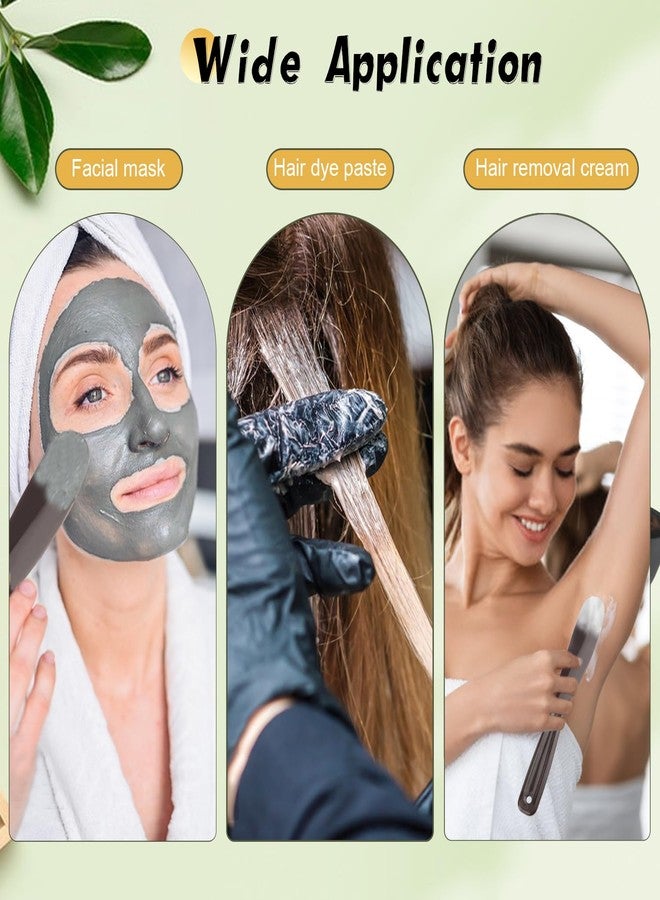 BOSMIOW 8Pcs Black Facial Mask Mixing Bowl with 8Pcs Spatulas,Silicone Mud Mask DIY Containers,Skincare Products Makeup Kit,Cosmetic Beauty Tool for Home Use,Salon,SPA,Microwavable - Image 5